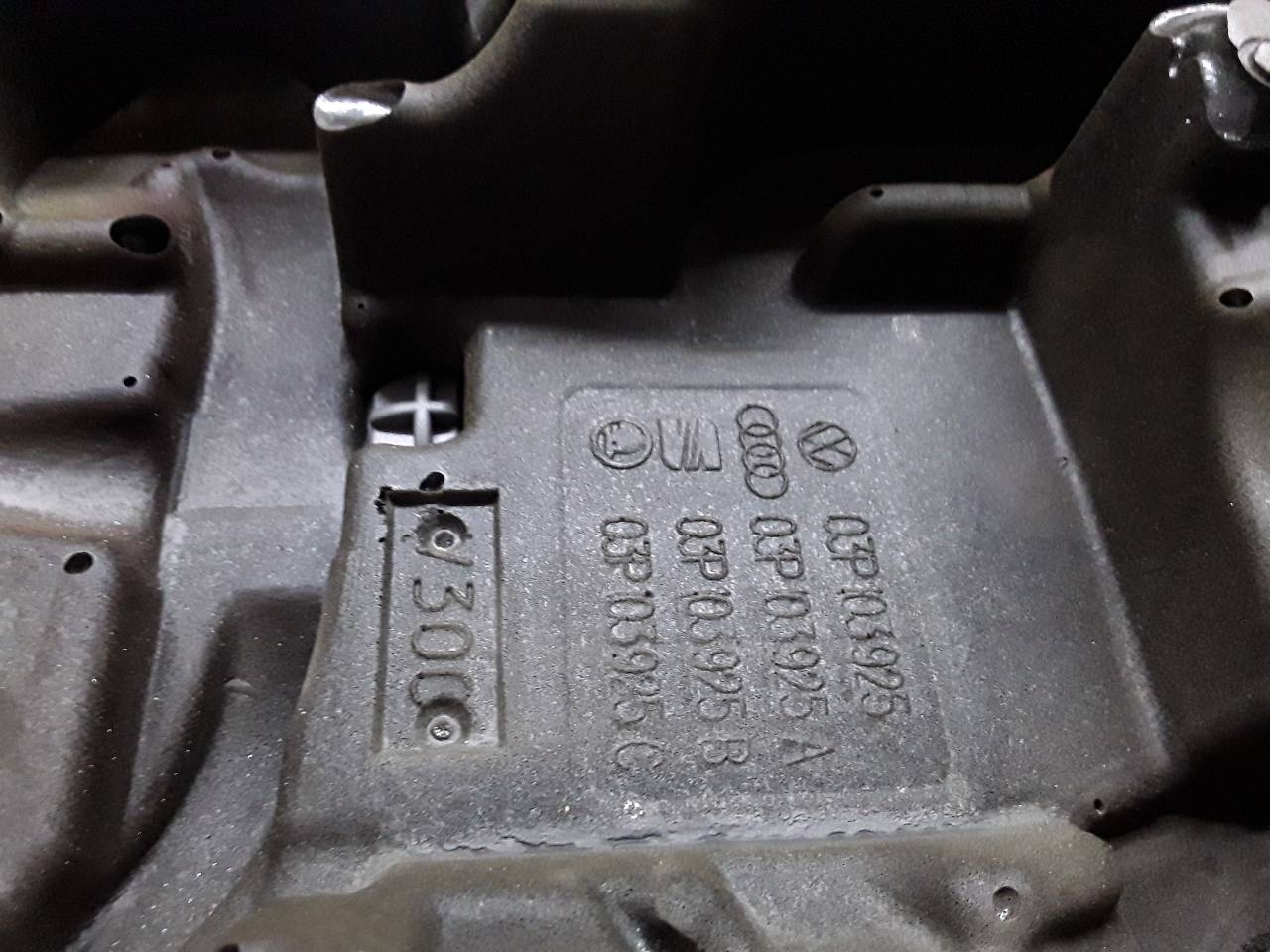 VOLKSWAGEN Polo 6 generation (2017-2024) Motorburkolat 03P103925 25606157