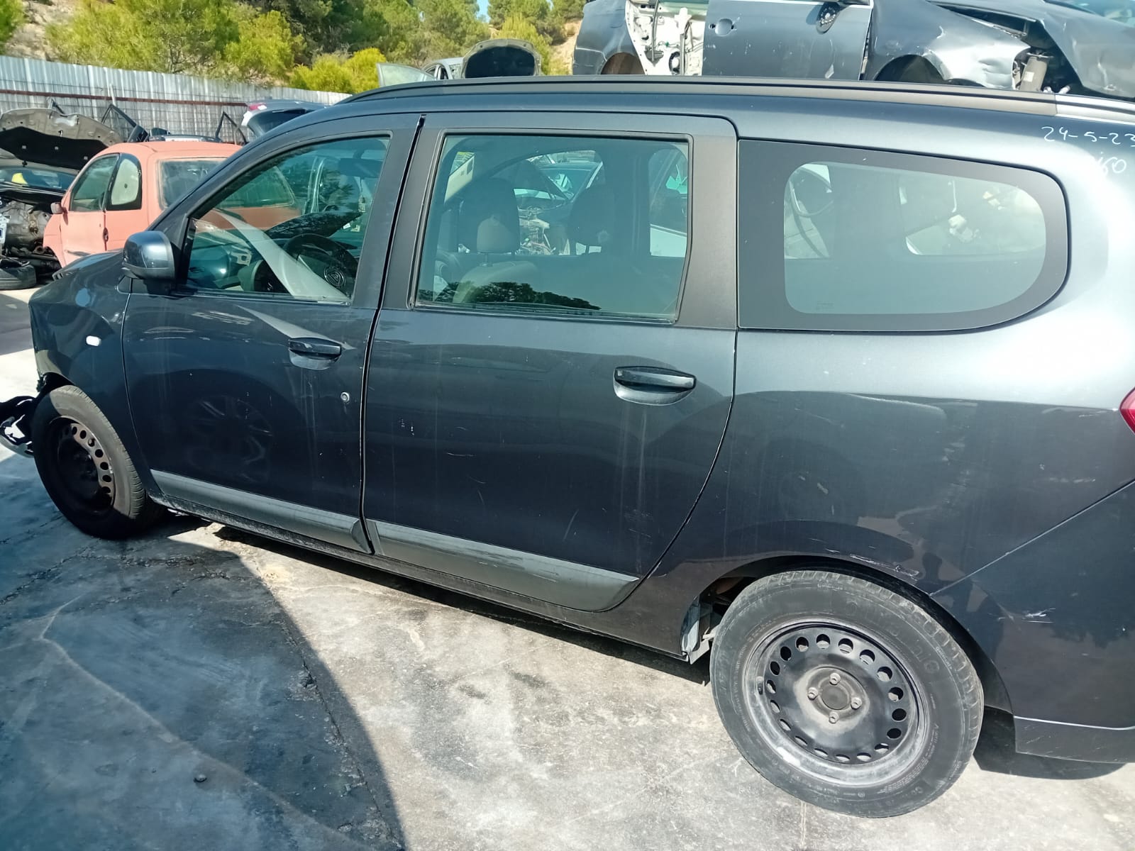 DACIA Lodgy 1 generation (2013-2024) Galinių dešinių durų stiklo pakelėjas 8200673745 25622614