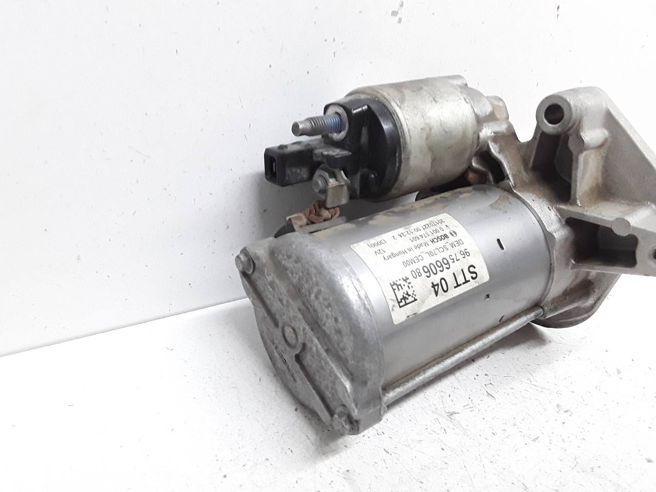 CITROËN C3 1 generation (2002-2010) Starter Motor 9675660680 25626315