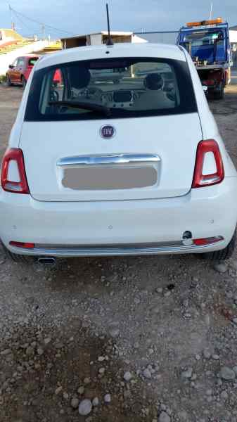 FIAT 500 2 generation (2008-2024) Priekinis kairys pusašis 00519554810 25611061