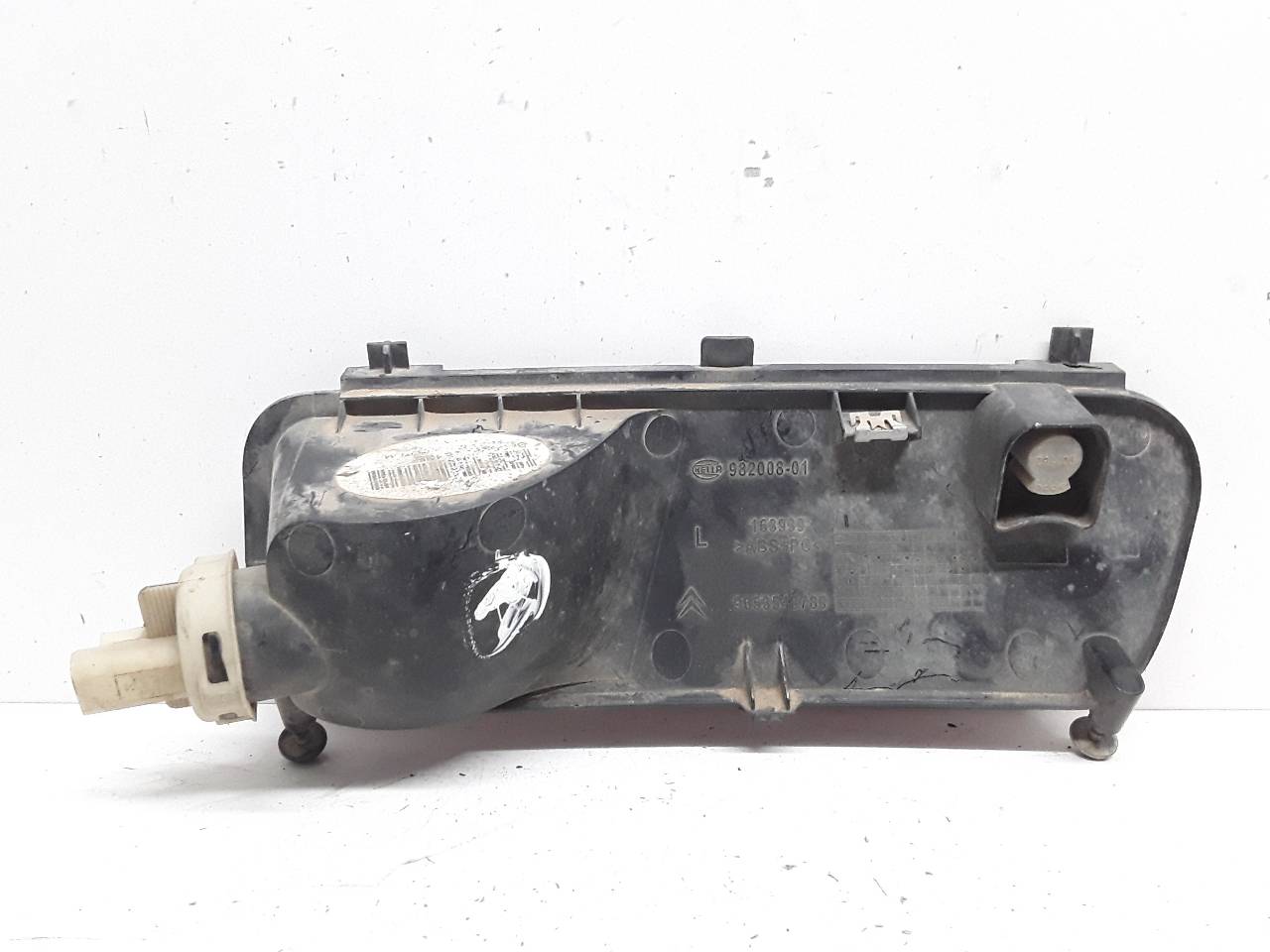 CITROËN C4 Picasso 1 generation (2006-2013) Aizmugurējais kreisais miglas lukturis 9653548780 19120310