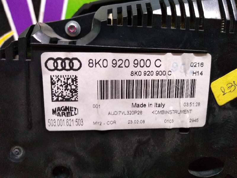 AUDI A4 B8/8K (2011-2016) Скоростомер 8K0920900C 25592993