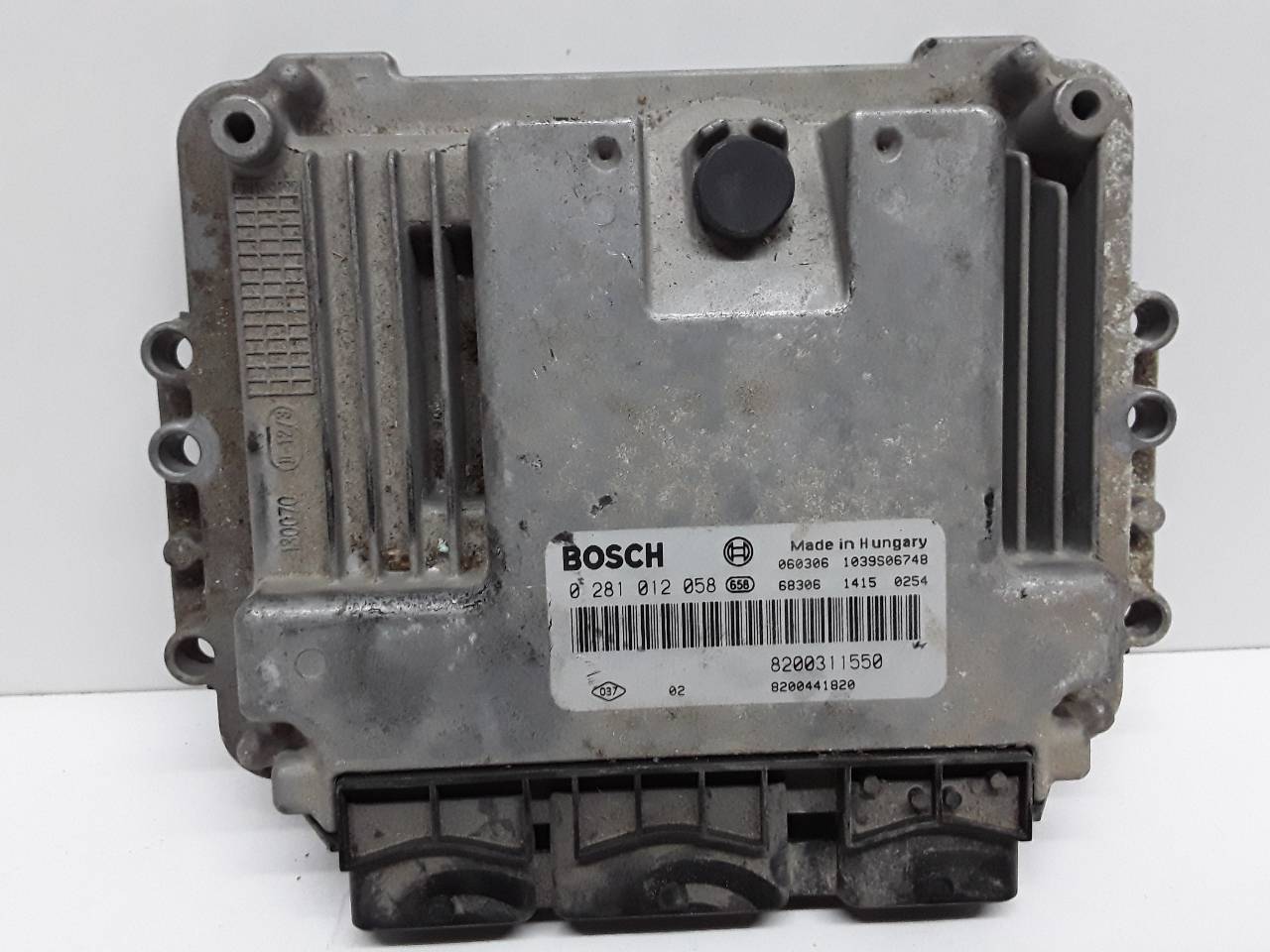 RENAULT Espace 4 generation (2002-2014) Engine Control Unit ECU 0281012058 19045161