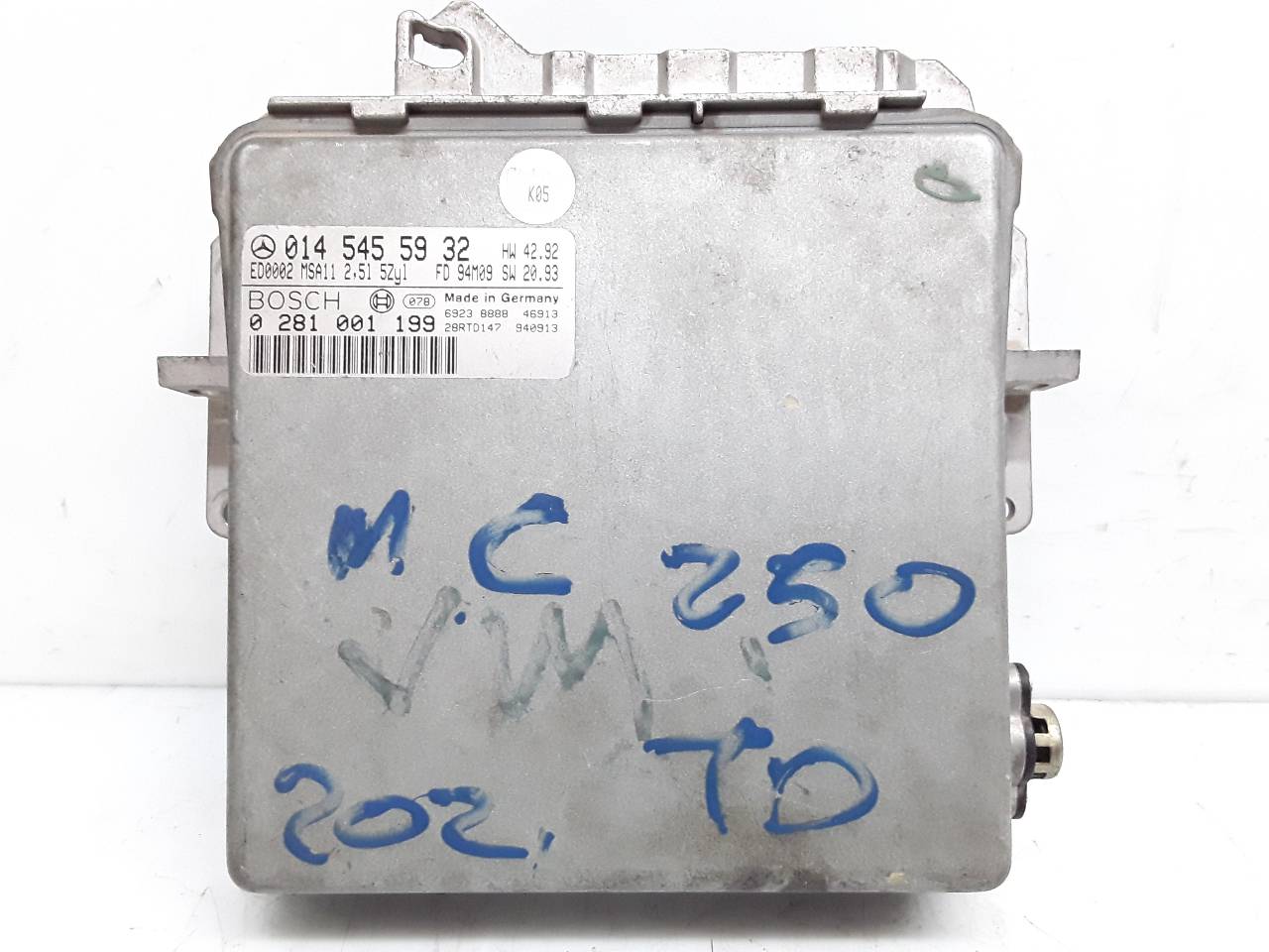 TOYOTA C-Class W202/S202 (1993-2001) Engine Control Unit ECU 0145455932 19017680