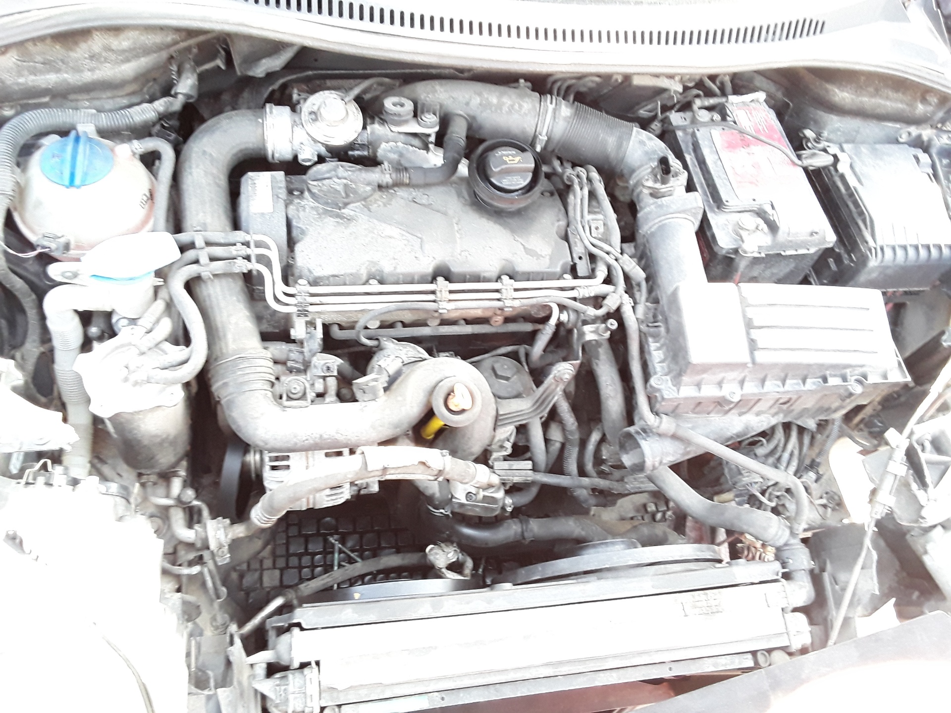 SEAT Toledo 3 generation (2004-2010) Engine BJB 19536175