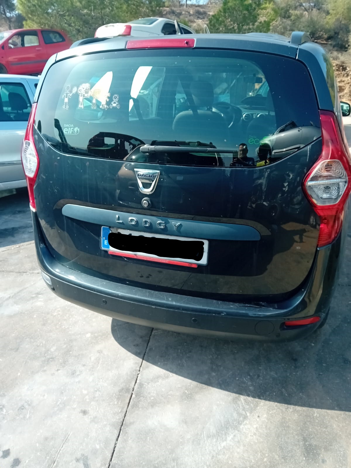 DACIA Lodgy 1 generation (2013-2024) Aizmugurējo labo durvju logu pacēlājs 8200673745 25622614