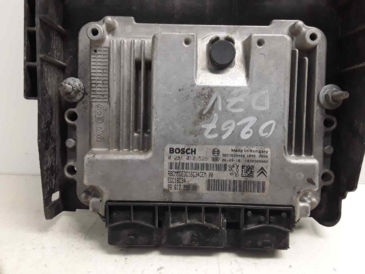 PEUGEOT Ghibli 3 generation (2013-2024) Engine Control Unit ECU 9661728680 25628651