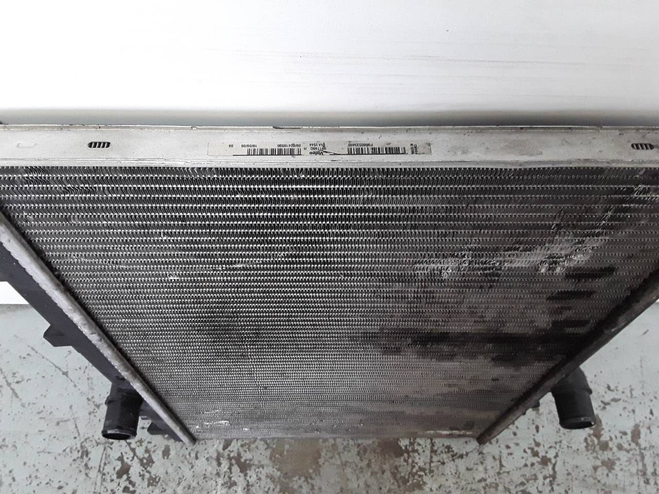 CITROËN C4 Picasso 1 generation (2006-2013) Air Con Radiator P9680533480 19009512