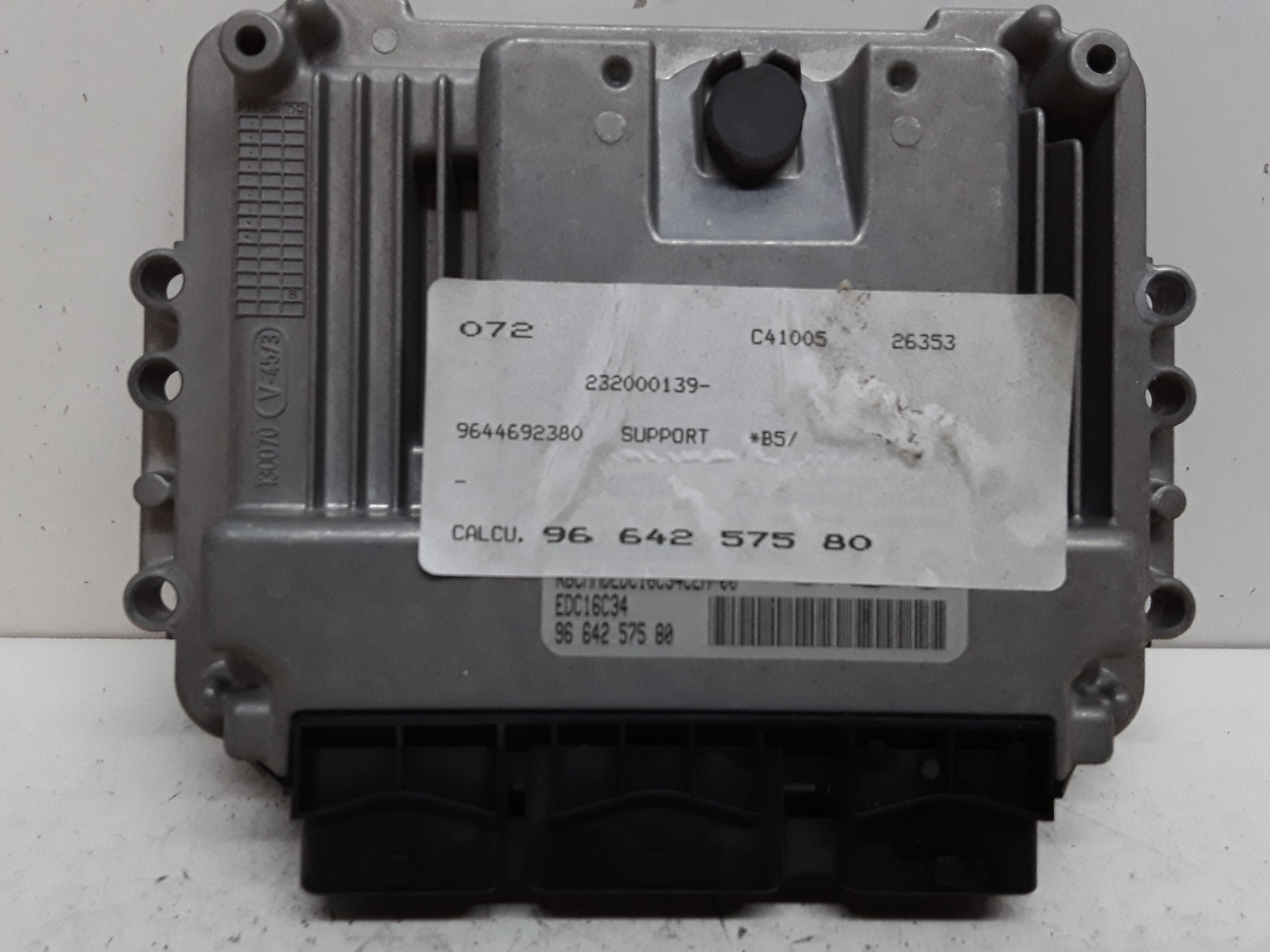 PEUGEOT 308 T7 (2007-2015) Engine Control Unit ECU 9664257580 25623747