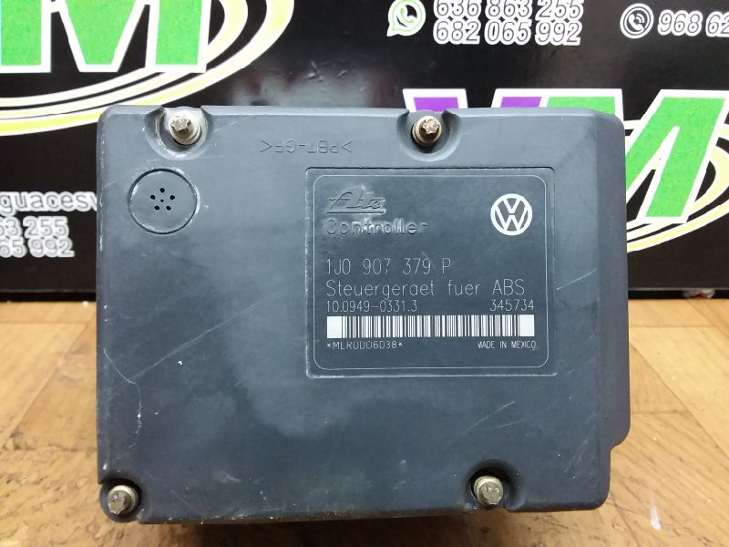 VOLKSWAGEN Bora 1 generation (1998-2005) ABS Pump 1J0614117D 18873403