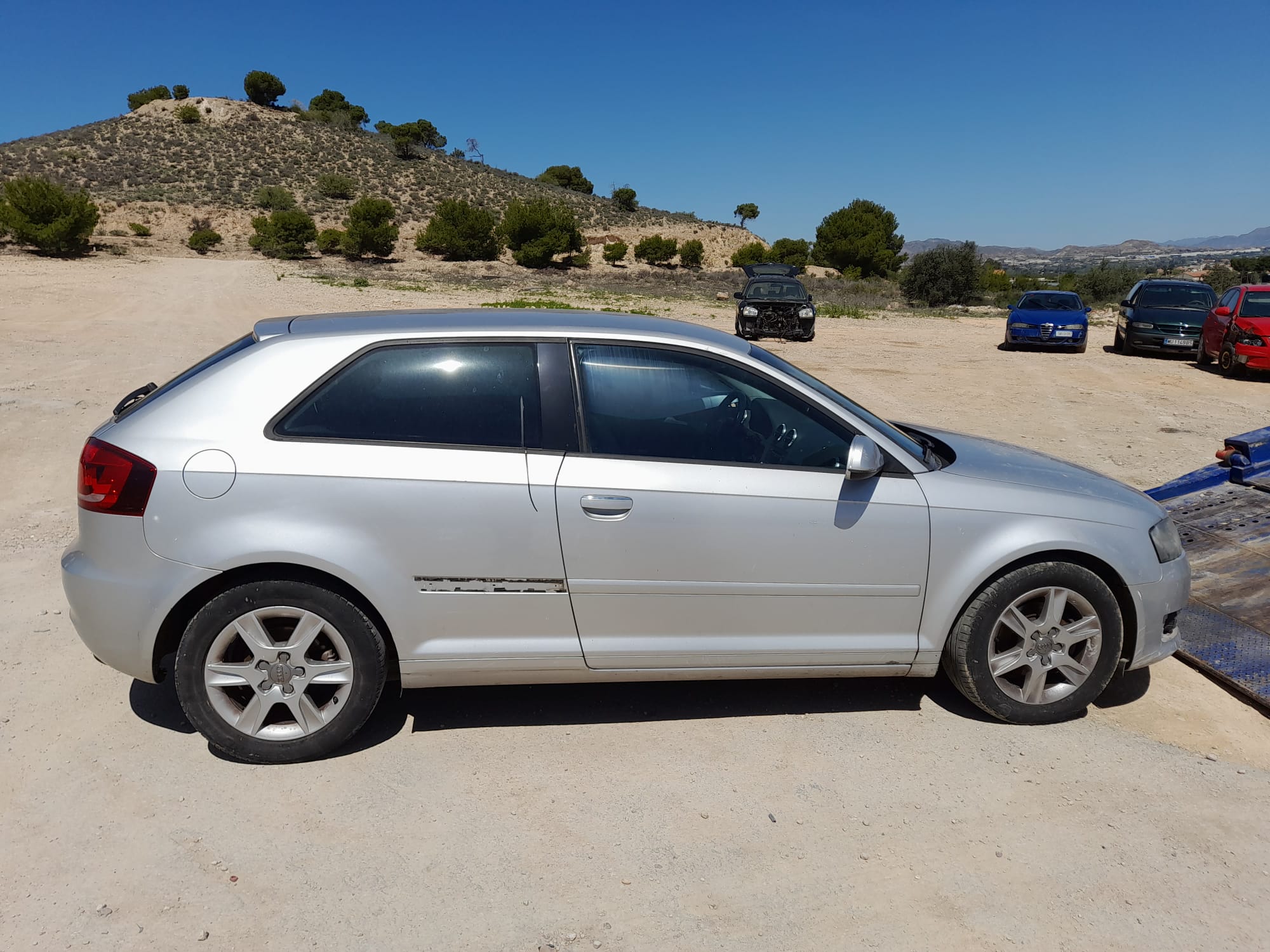 AUDI A2 8Z (1999-2005) Рычаг задний левый 1K0505129J 20392790