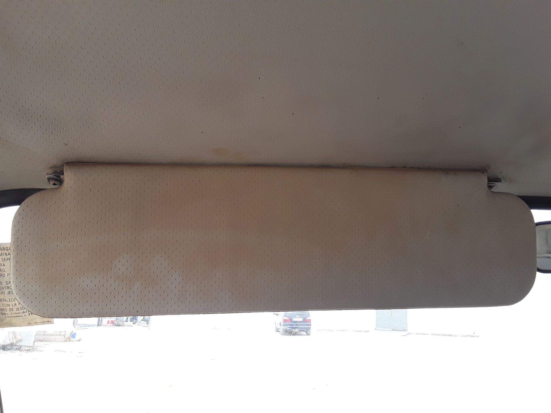 NISSAN Left Side Sun Visor A428 25606035