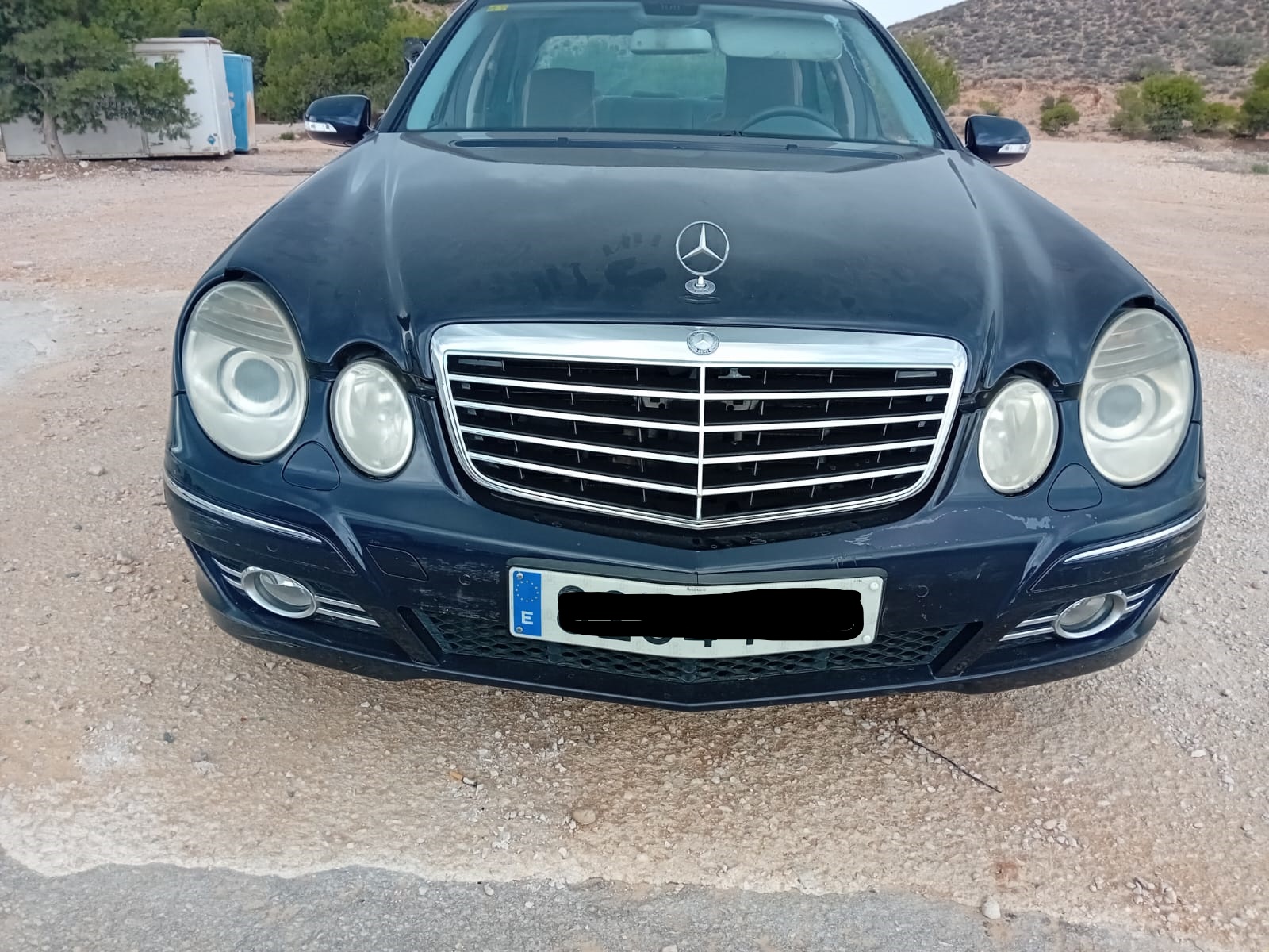 MERCEDES-BENZ E-Class W211/S211 (2002-2009) Обшивка передней левой двери 25593946