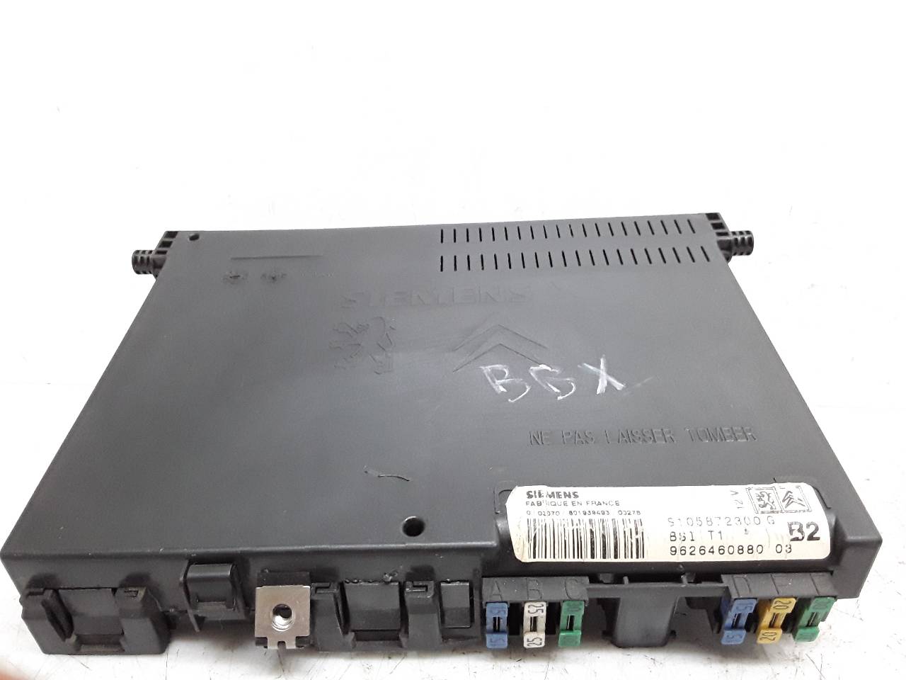 VAUXHALL 206 1 generation (1998-2009) Fuse Box BSIT1 19031230