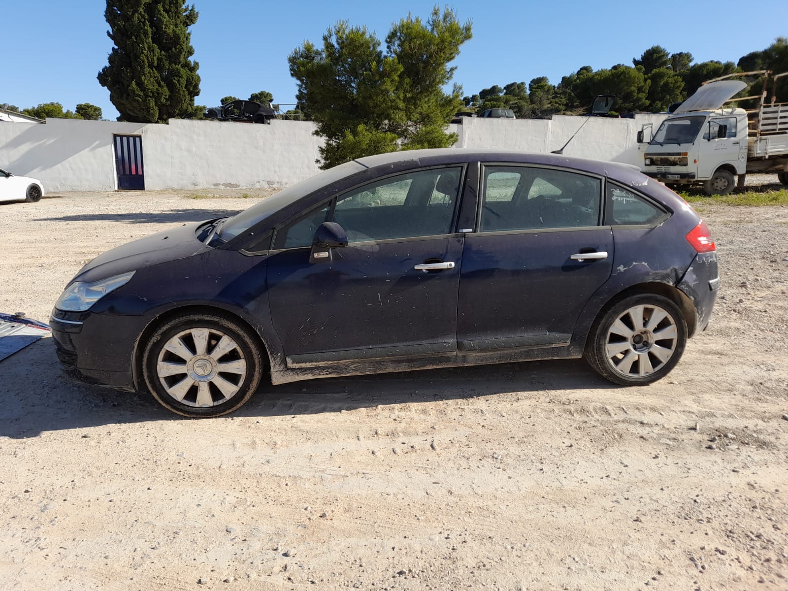 CITROËN C4 1 generation (2004-2011) Comutator geam ușă stânga față 96639383ZD 21022746