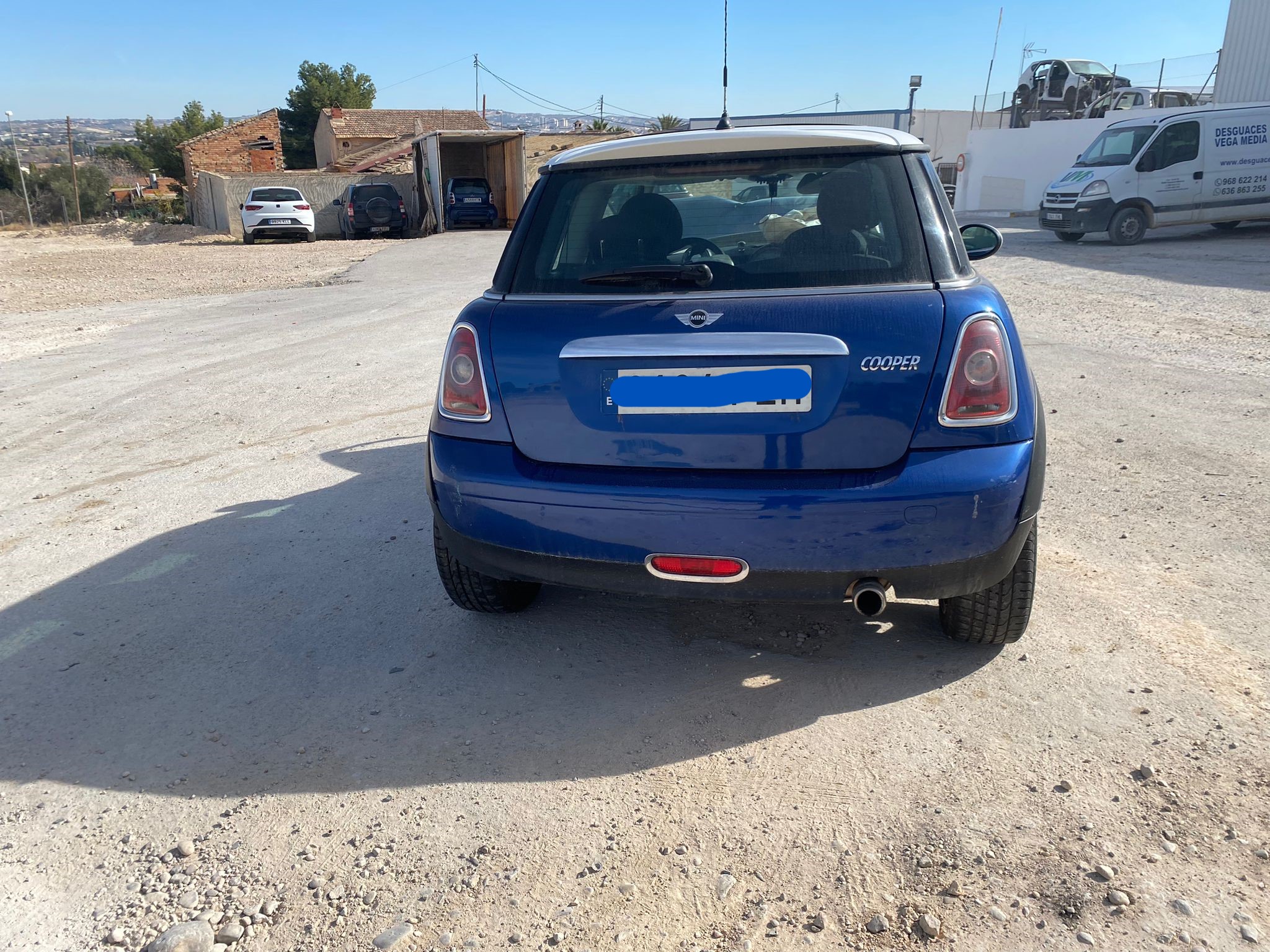 MINI Cooper R56 (2006-2015) Левая противотуманка переднего бампера 0305071001 25628147