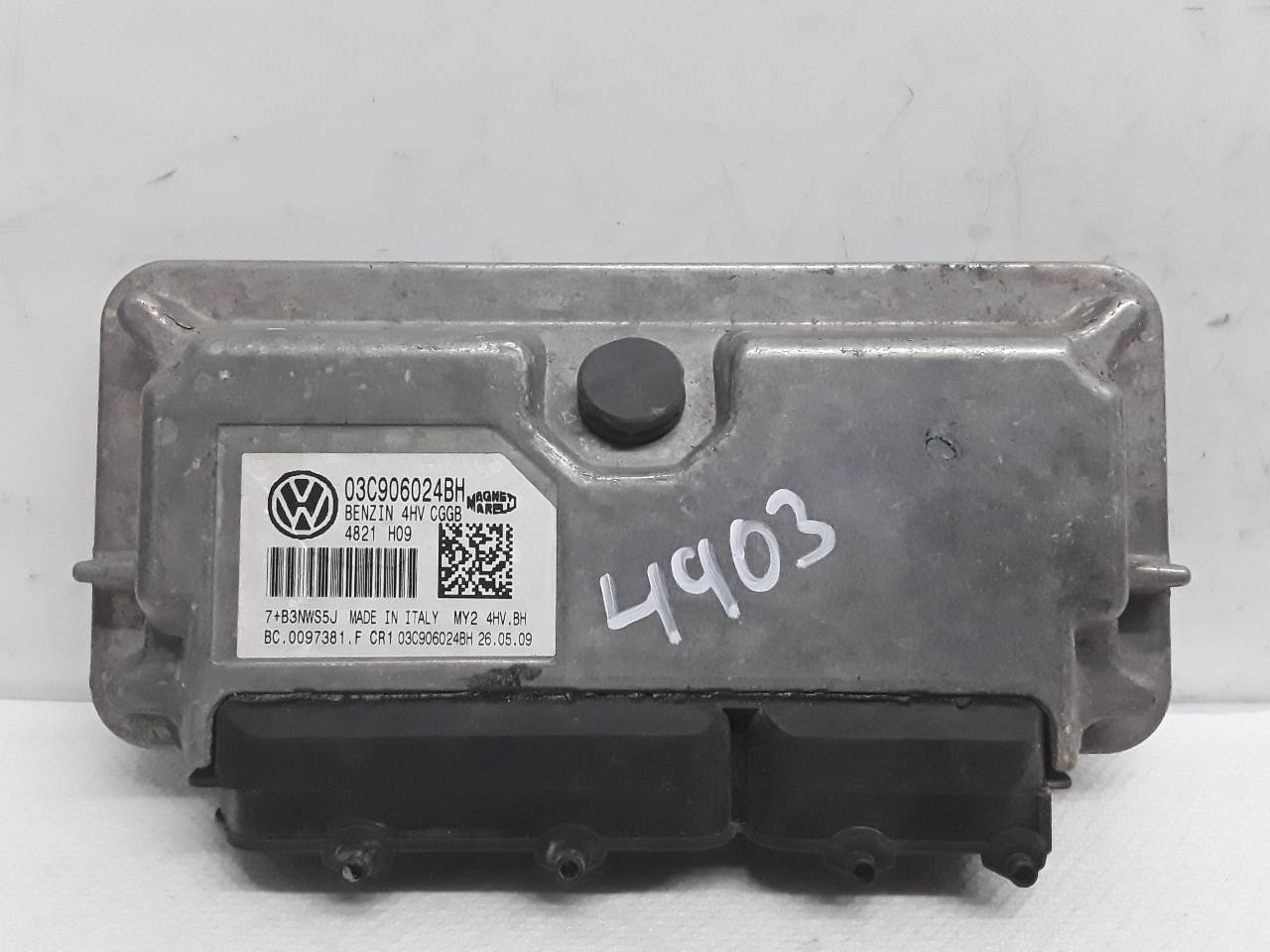 VOLKSWAGEN Polo 5 generation (2009-2017) Calculateur d'unité de commande du moteur 03C906024BH 18949861