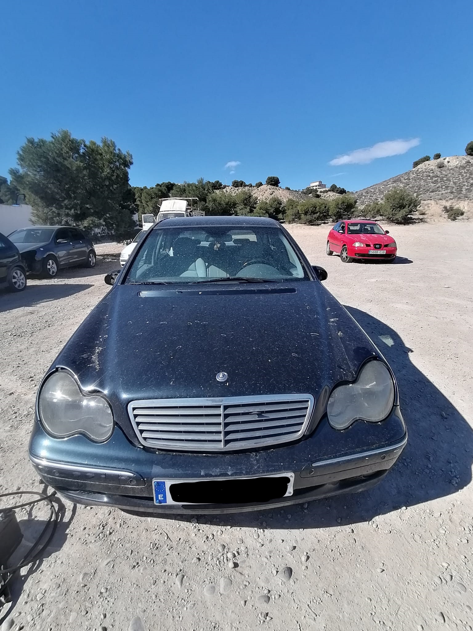 MERCEDES-BENZ C-Class W203/S203/CL203 (2000-2008) Преден ляв фар A2038200161 20383110